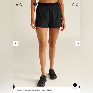 Beyond Yoga Women's Black Athletic Shorts